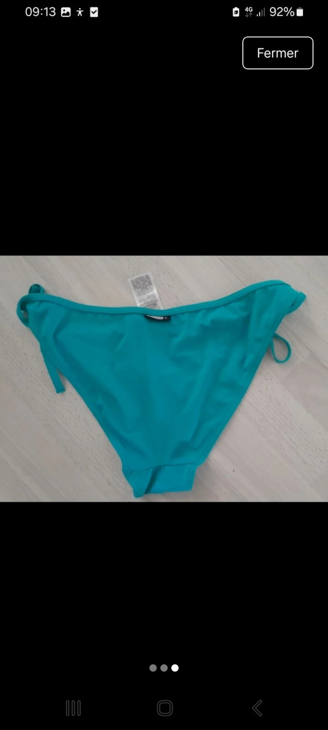 Magnificent tie-front swim briefs size 42 – photo 2
